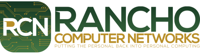 logo for rancho computer networks
